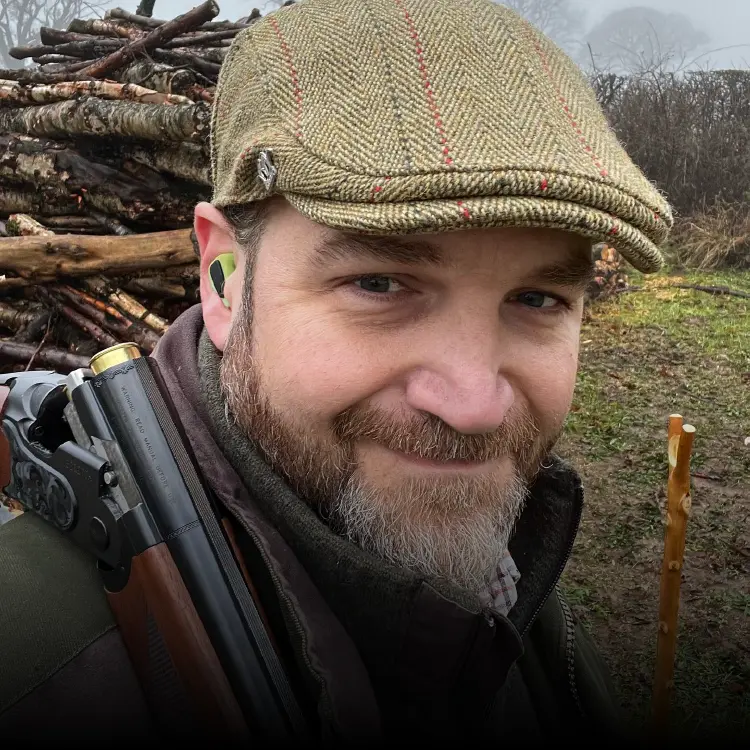 Great British Shooting Show ambassador Lloyd Pattison