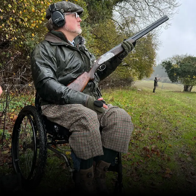 Great British Shooting Show ambassador Jean-Paul Gaudin